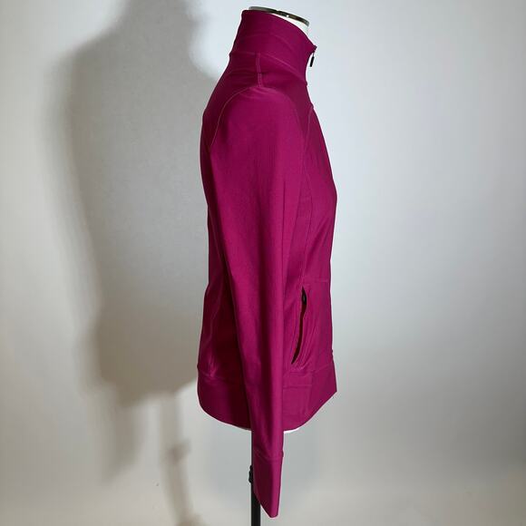 Eddie Bauer Motion Pink Lightweight Activewear Zip Jacket Womens Size XS Running - Picture 2 of 10